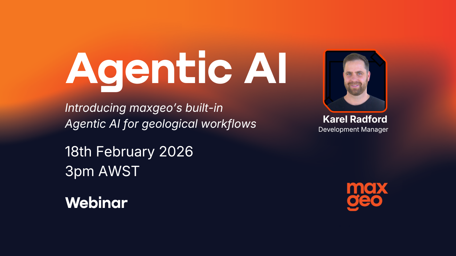 Agentic AI webinar header
